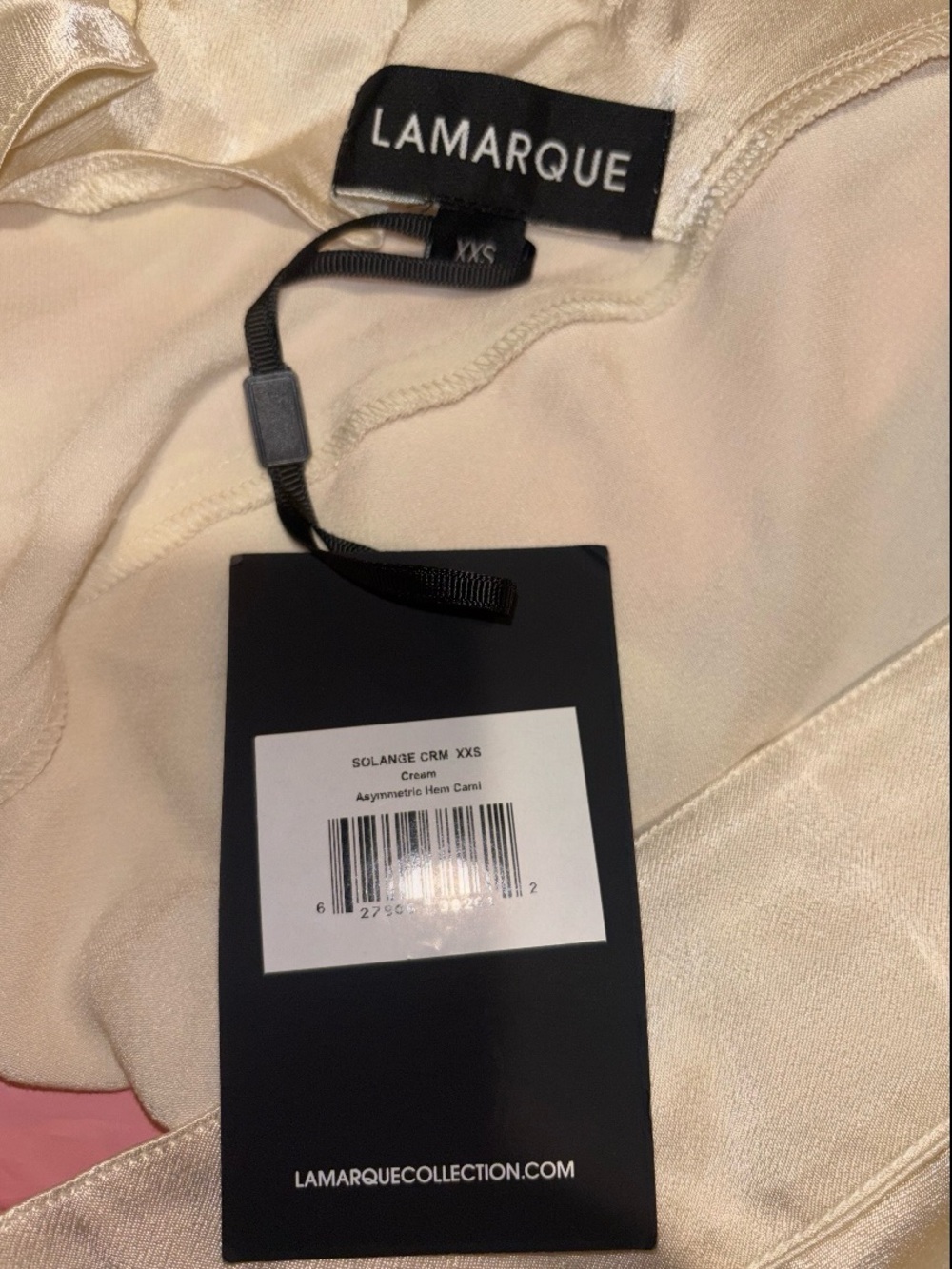 New! Lamarque Solange Draped Satin Cami 🤍 XXS NWT! - Picture 14 of 15